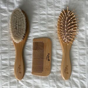 Kyte BABY Bamboo Brush and Comb Set